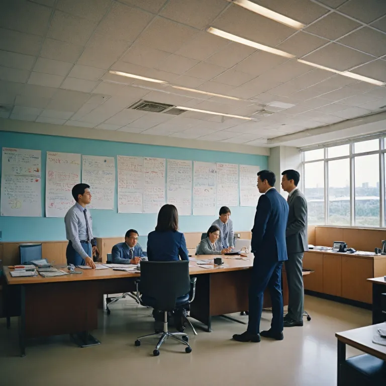 How decision making works in a hierarchical organization